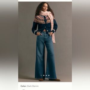 The Adi Mid-Rise Flare jeans by Pilcro